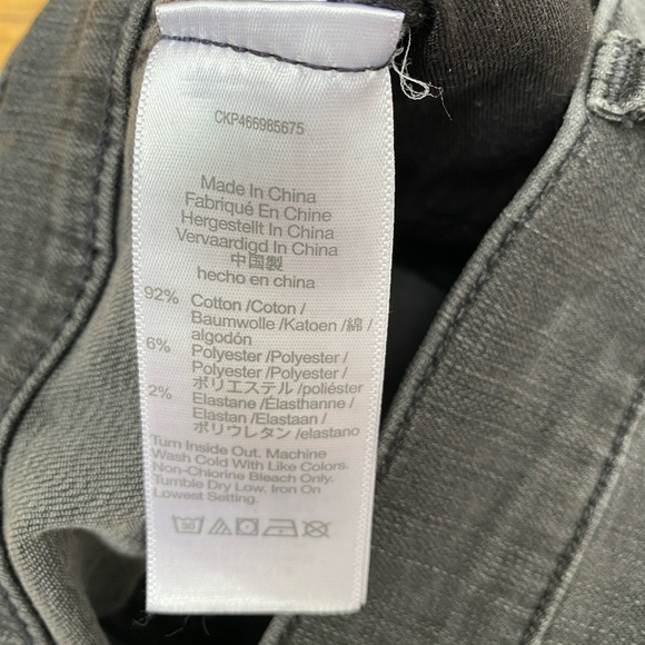 Madewell - Gray Mid-rise Stovepipe Jeans - Picture 10 of 10